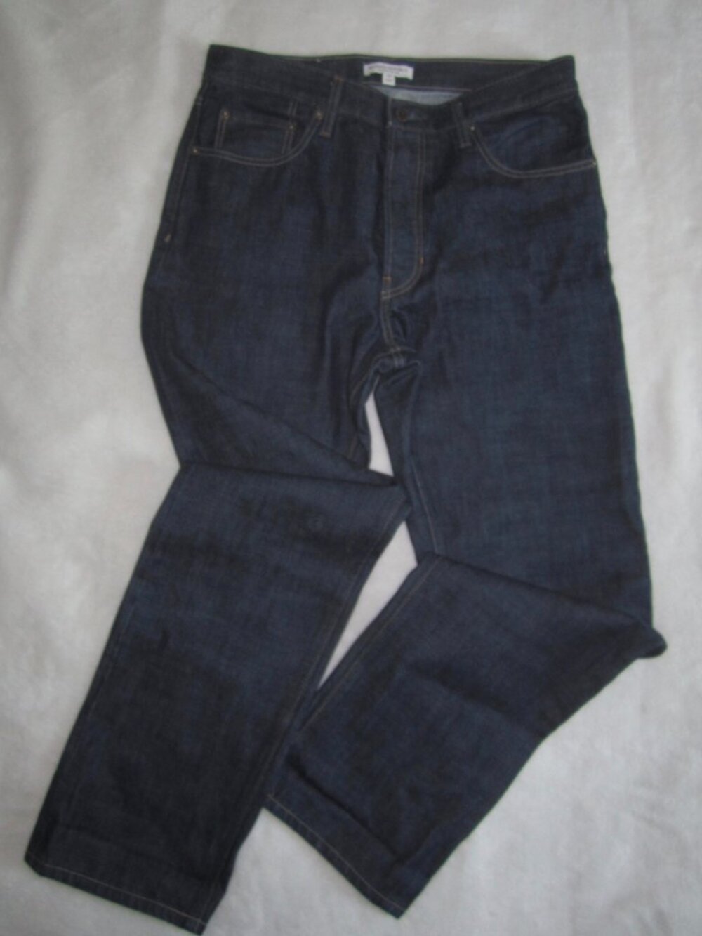 BANANA REPUBLIC Selvedge Denim Jeans Italian Candiani Mill Straight Leg Men's 33